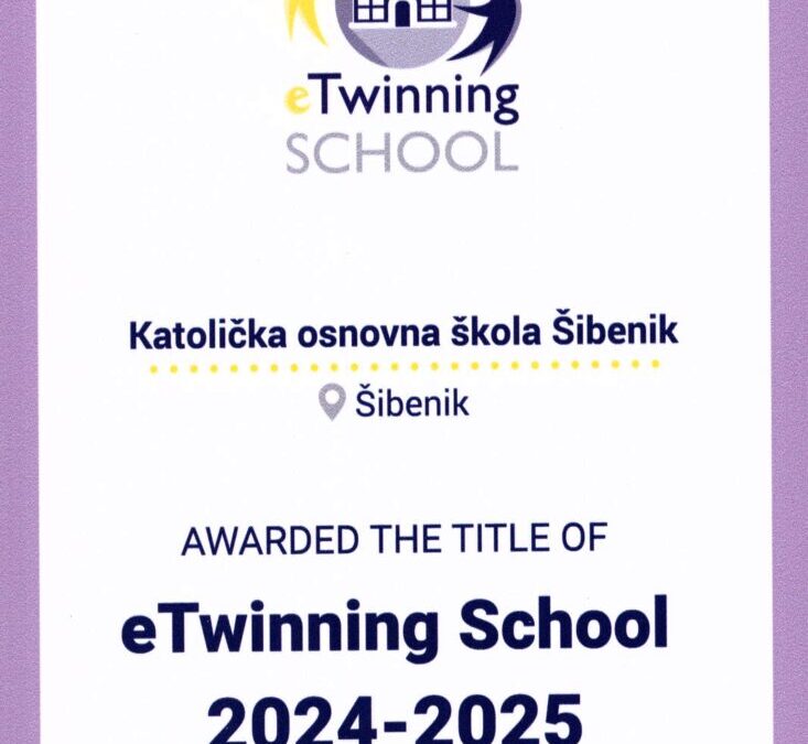 eTwinning School 2024-2025