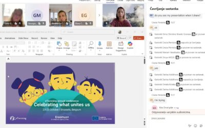 RAD KATOLIČKE OSNOVNE ŠKOLE PREDSTAVLJEN NA GODIŠNJOJ ETWINNING KONFERENCIJI