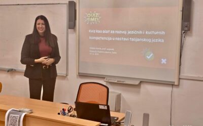 KVIZ KAO ALAT ZA RAZVOJ JEZIČNIH I KULTURNIH KOMPETENCIJA U NASTAVI TALIJANSKOG JEZIKA