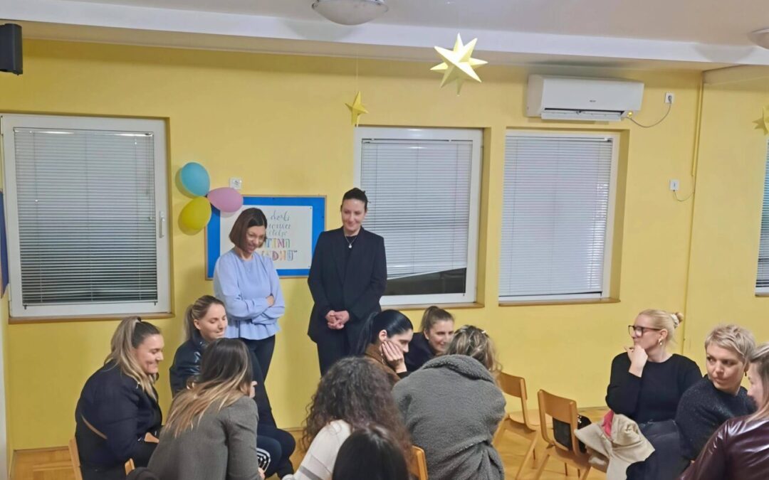 „PRVI ŠKOLSKI KORACI“ – RADIONICA I PREDAVANJE ZA RODITELJE PREDŠKOLACA DV „ŽIŽULA“