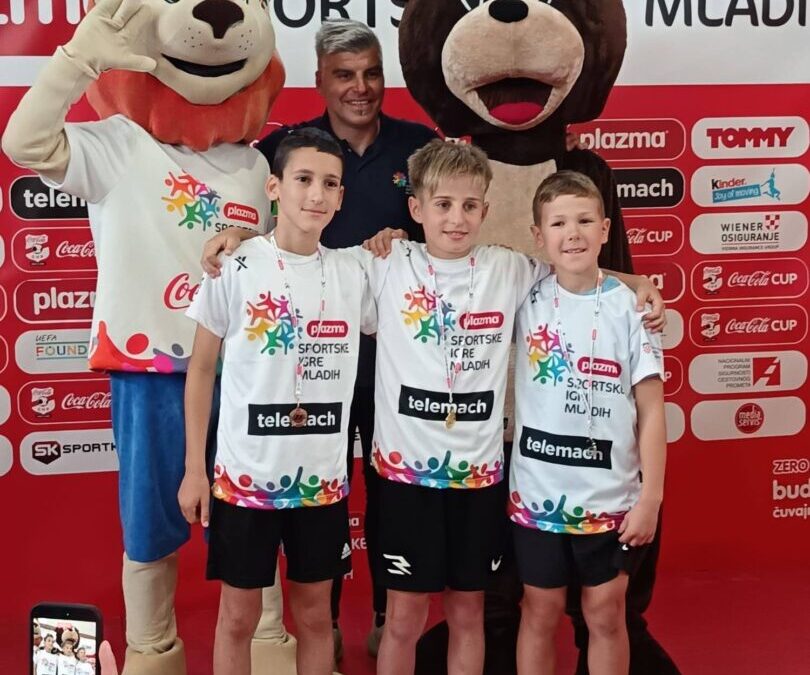 TELEMACH DAN SPORTA U ORGANIZACIJI PLAZMA SPORTSKIH IGARA MLADIH