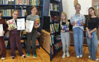 ODABRANE POBJEDNICE ZA GRADSKU RAZINU NATJECANJA U ČITANJU NAGLAS